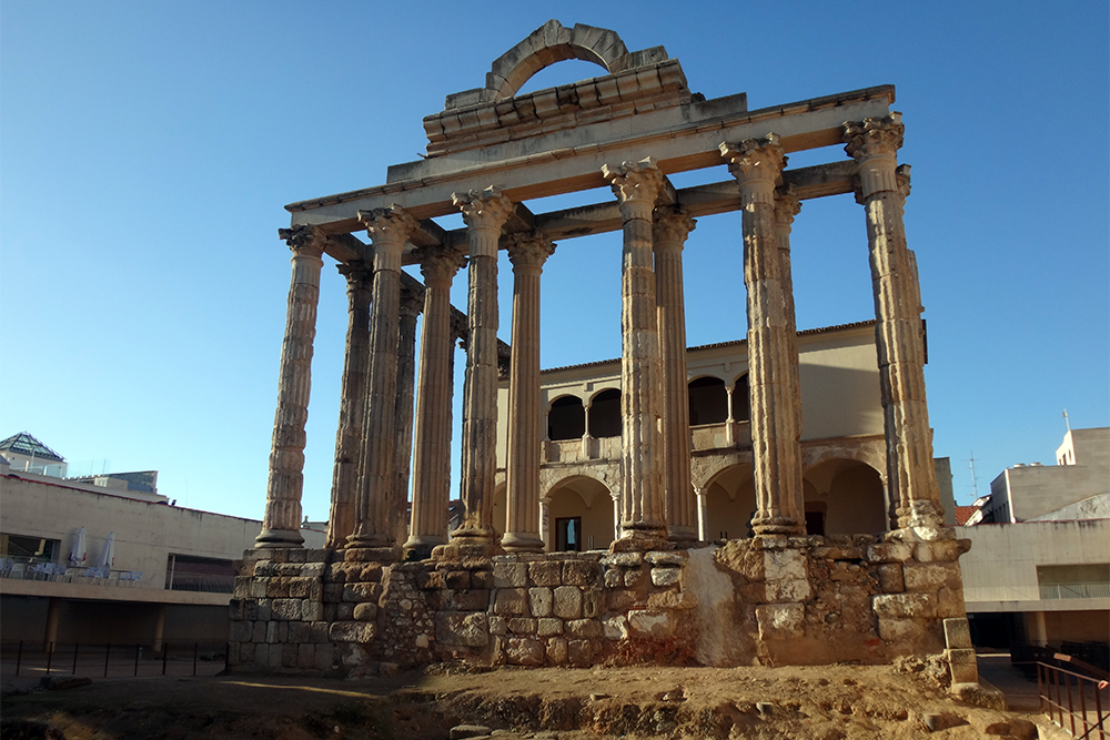 Templo de Diana, em Mérida