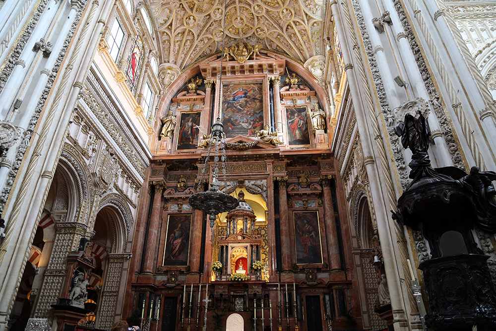 Mesquita-Catedral de Córdoba, na Andaluzia, Espanha