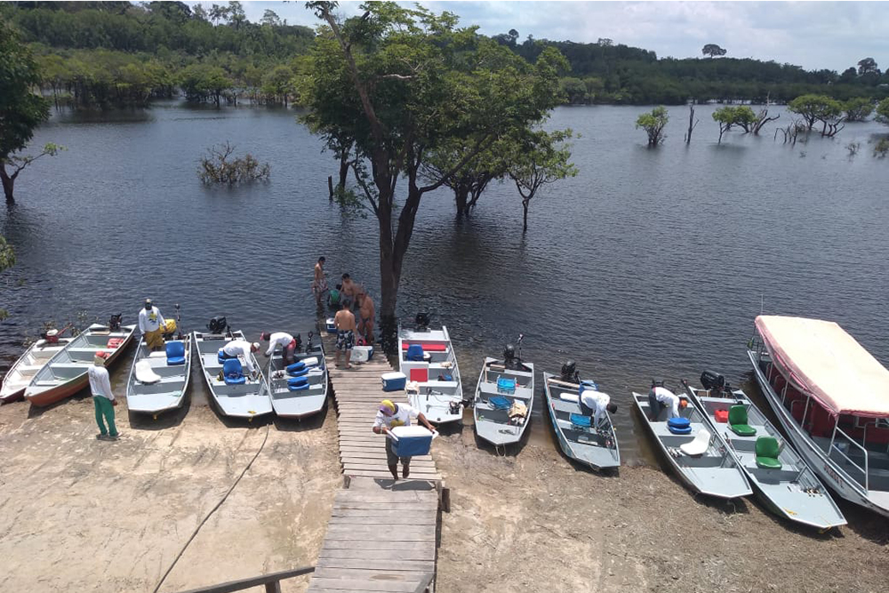A pousada Amazon Taboca Lodge, reduto para a pesca de tucunaré