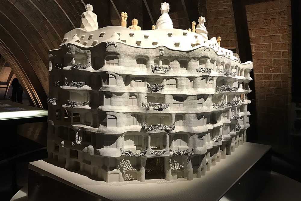 Casa Milà 'La Pedrera', obra de Gaudí