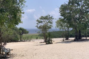 Veja como ficam as praias de Paricatuba no auge da vazante do rio Negro