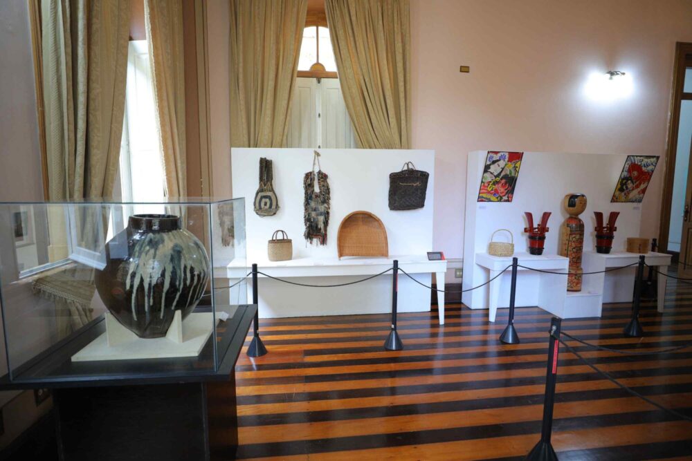 Artesanato japonês fica em exposição no Centro Cultural Palácio da Justiça