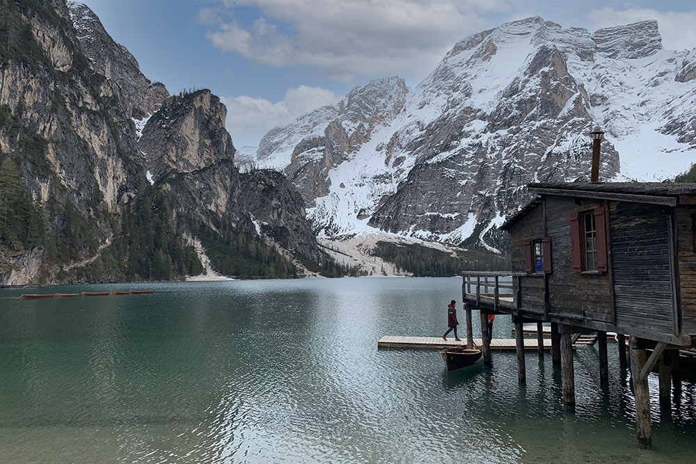 Lago di Braies, Dolomitas, Cortina D'Ampezzo